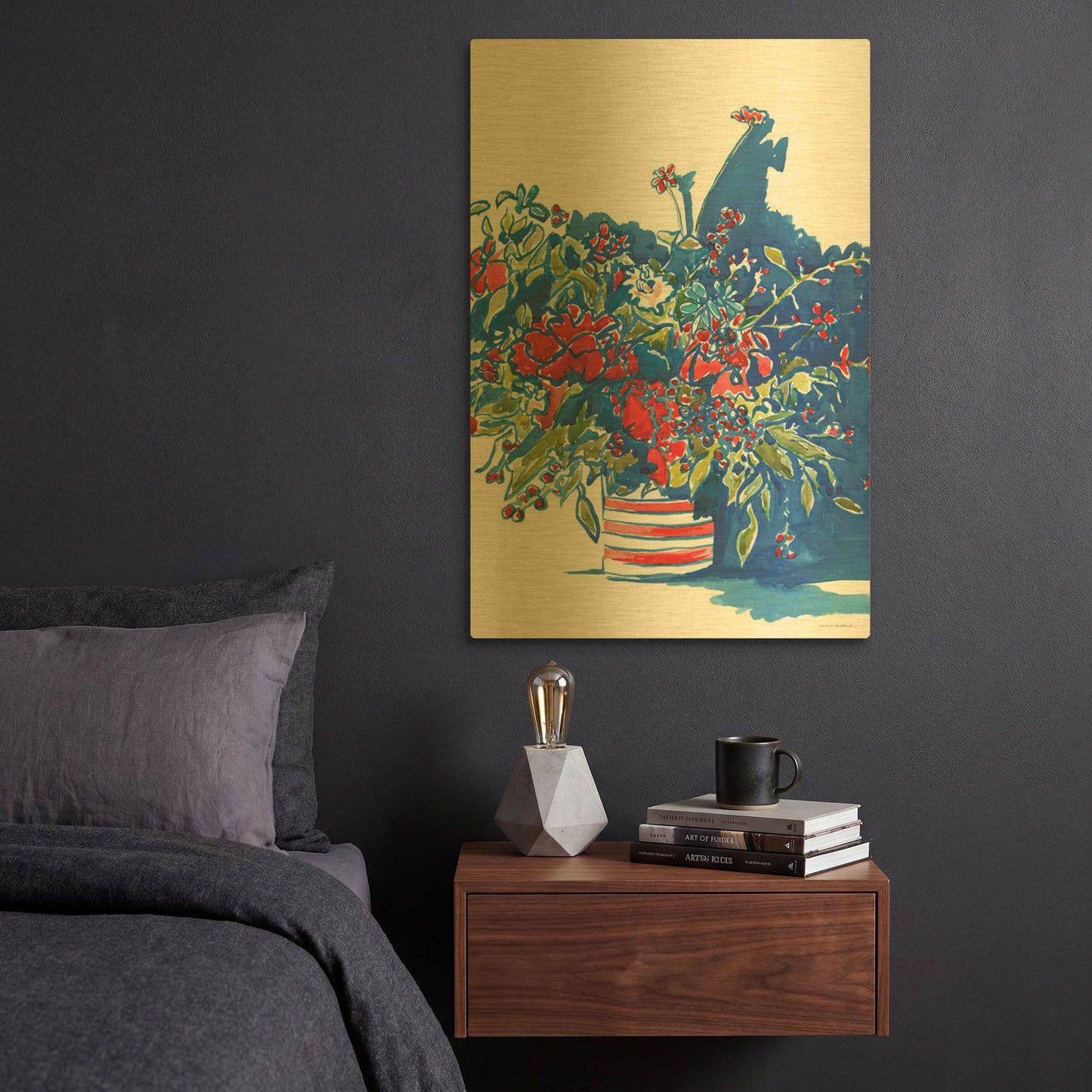 'Independence Celebration' By Kamdon Kreations Gold Metal Wall Art