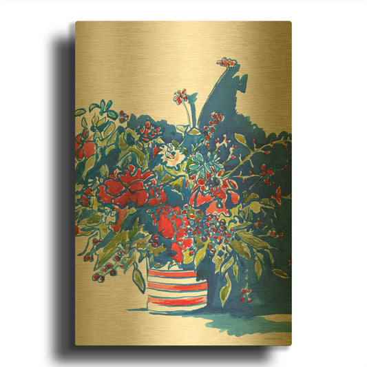 'Independence Celebration' By Kamdon Kreations Gold Metal Wall Art