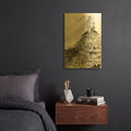 'At a Glance' By Kamdon Kreations Gold Metal Wall Art