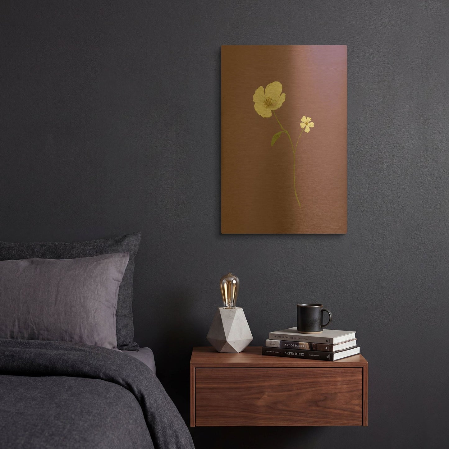 'Motherhood' By Kamdon Kreations Gold Metal Wall Art