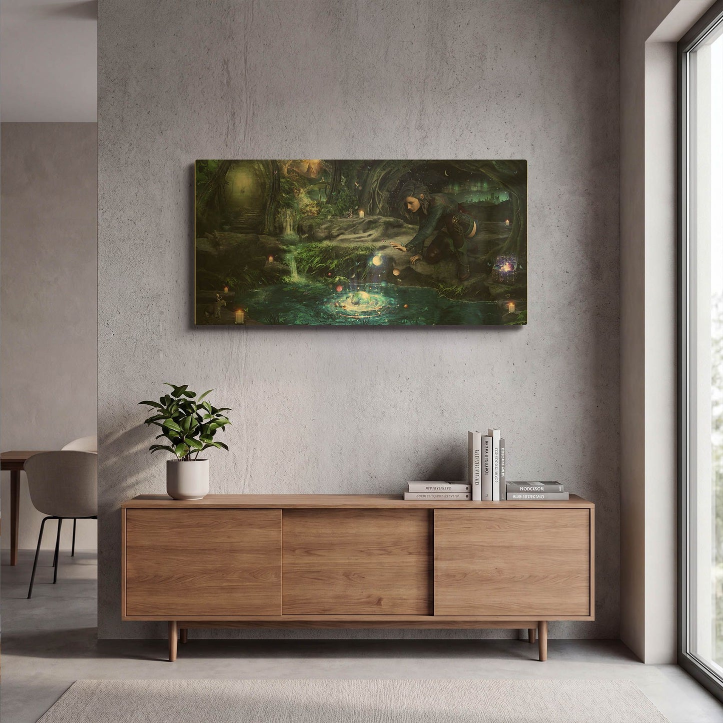 'The Collector' By Cameron Gray Gold Metal Wall Art