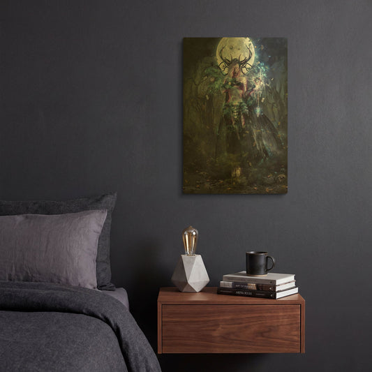 'The Dreamcatcher' By Cameron Gray Gold Metal Wall Art