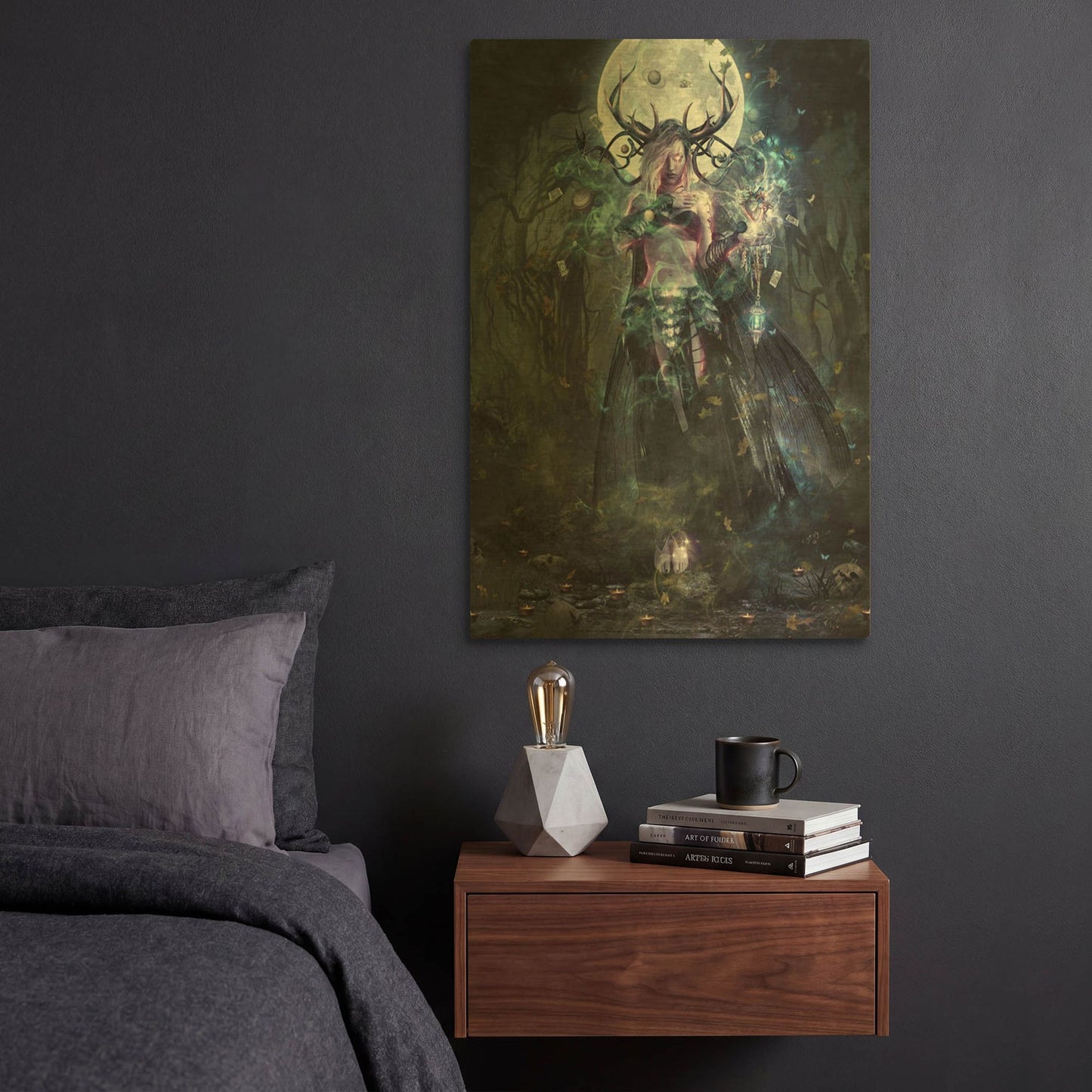 'The Dreamcatcher' By Cameron Gray Gold Metal Wall Art