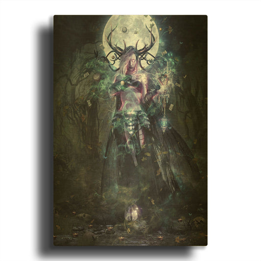 'The Dreamcatcher' By Cameron Gray Gold Metal Wall Art
