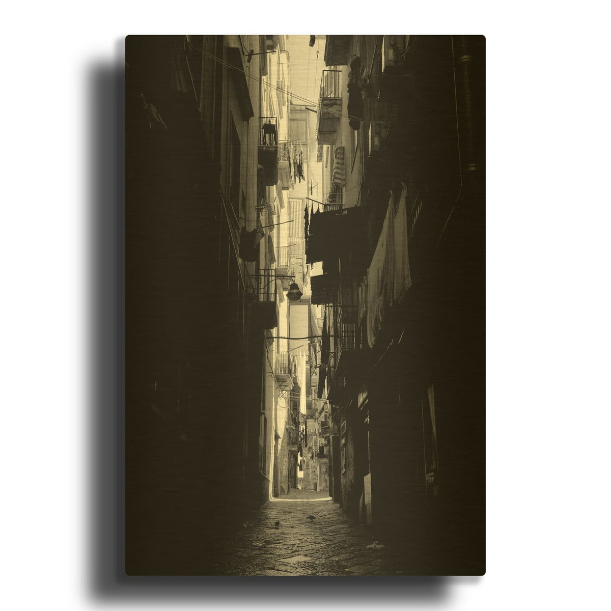 'Alley' By Design Fabrikken Gold Metal Wall Art
