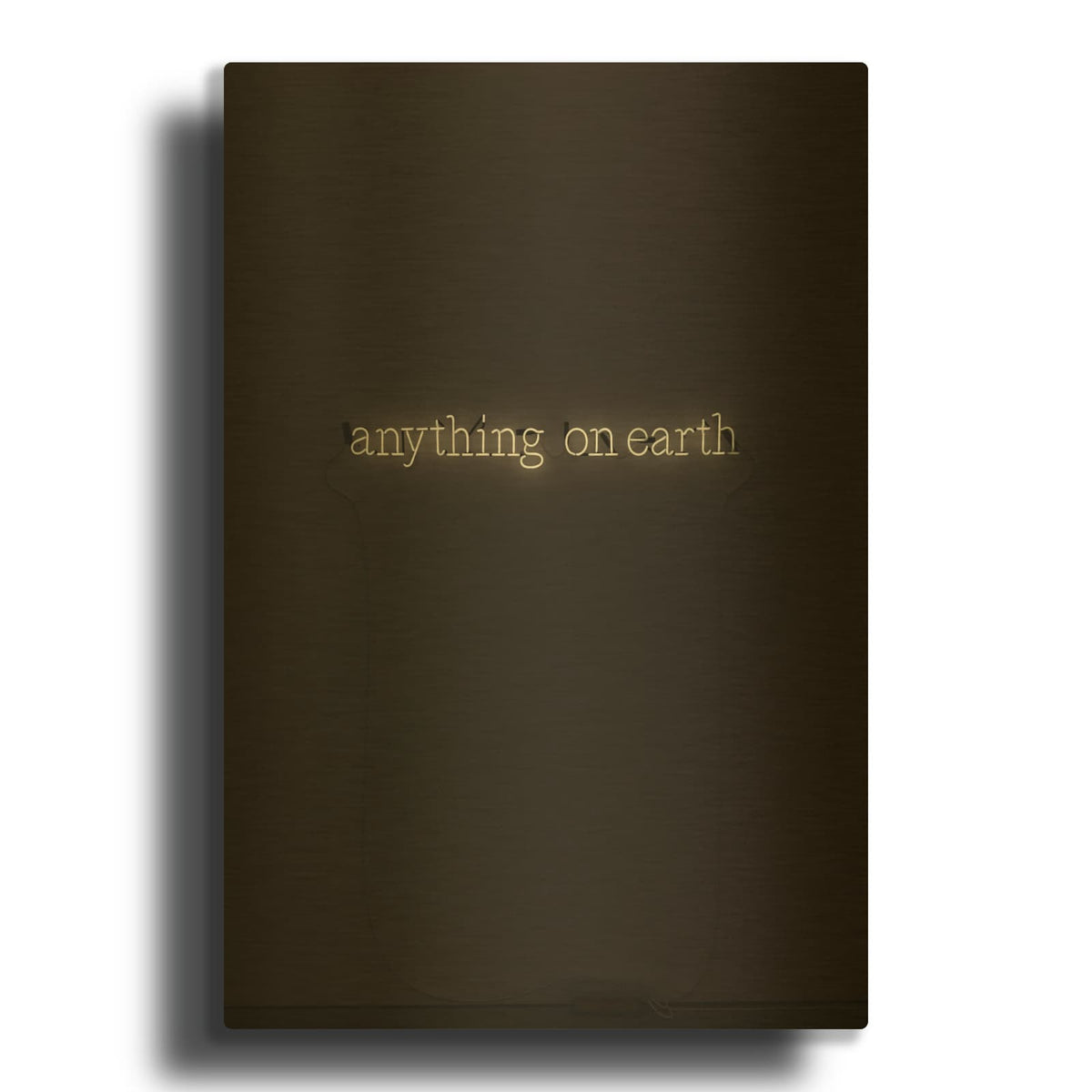 'Anything' By Design Fabrikken Gold Metal Wall Art