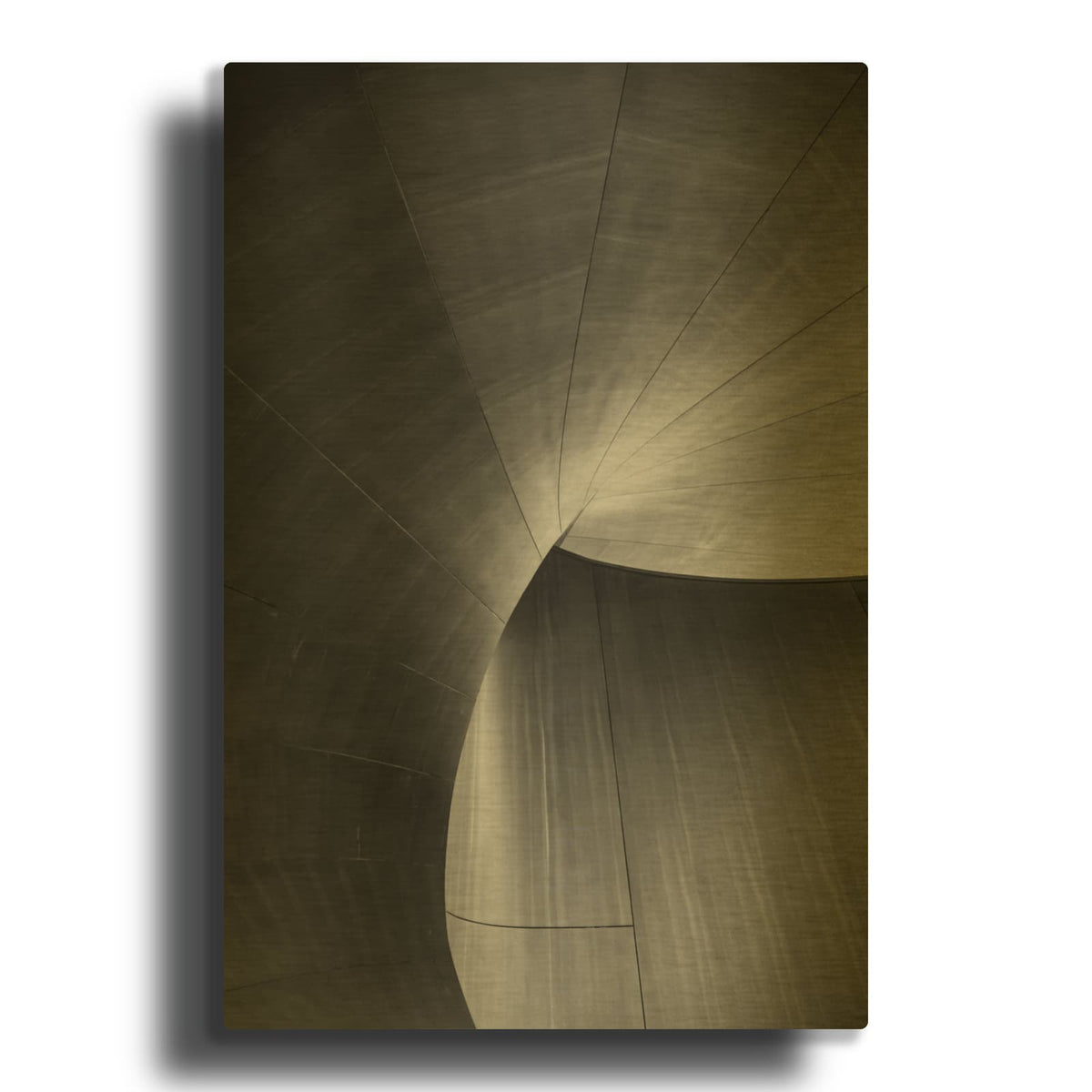 'Architecture' By Design Fabrikken Gold Metal Wall Art