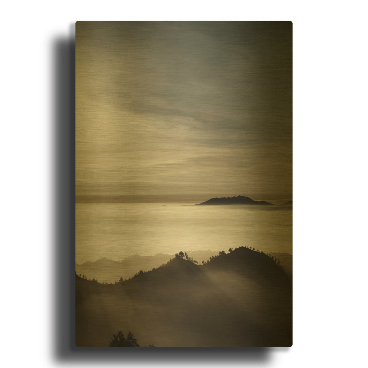 'Bishop 14' By Design Fabrikken Gold Metal Wall Art