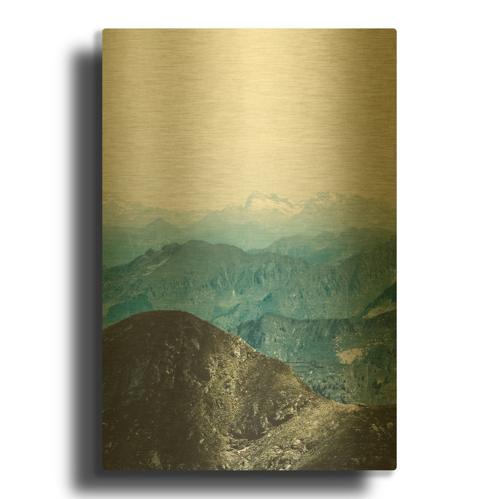 'Bishop 15' By Design Fabrikken Gold Metal Wall Art