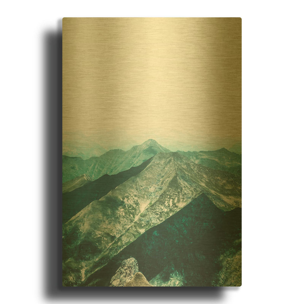 'Bishop 16' By Design Fabrikken Gold Metal Wall Art