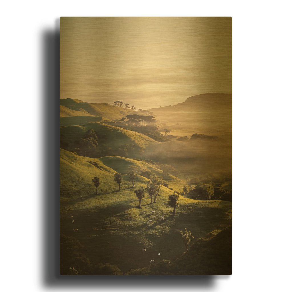 'Bishop 18' By Design Fabrikken Gold Metal Wall Art