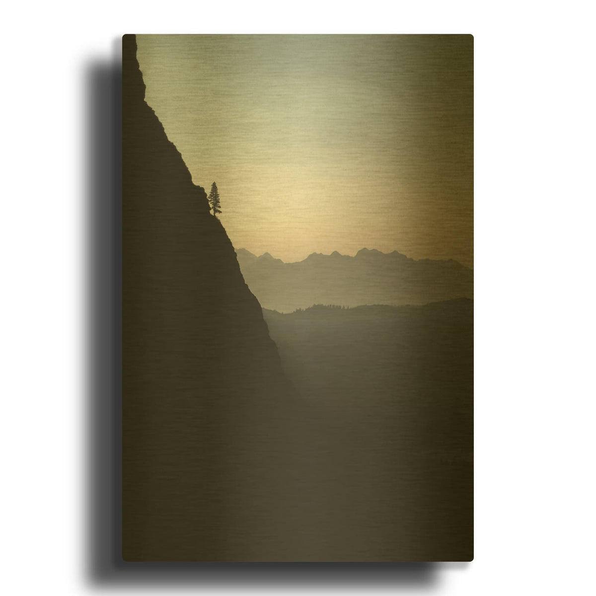 'Bishop 4' By Design Fabrikken Gold Metal Wall Art