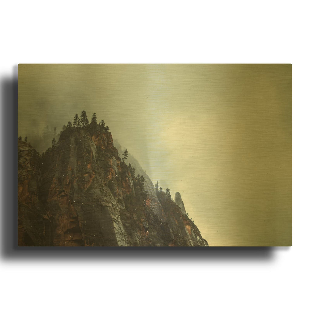 'Bishop 5' By Design Fabrikken Gold Metal Wall Art