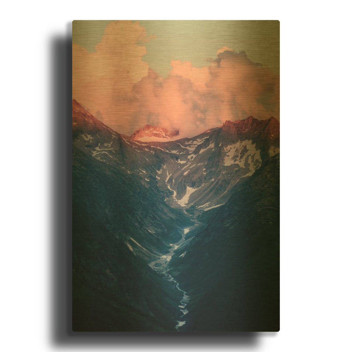 'Bishop 6' By Design Fabrikken Gold Metal Wall Art