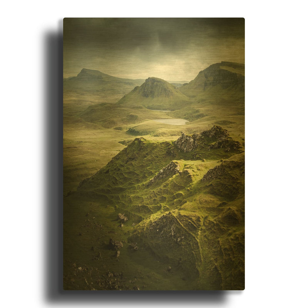 'Bishop 7' By Design Fabrikken Gold Metal Wall Art