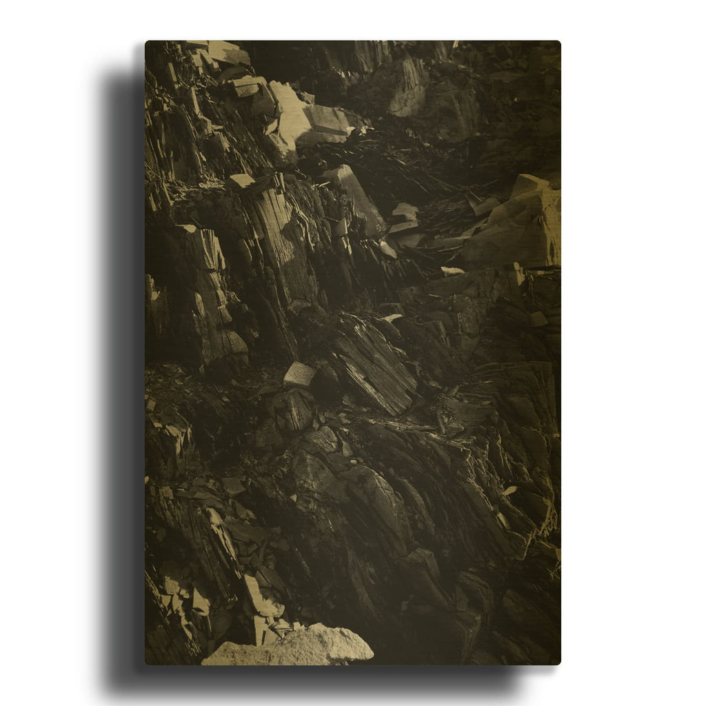 'Black Rock' By Design Fabrikken Gold Metal Wall Art