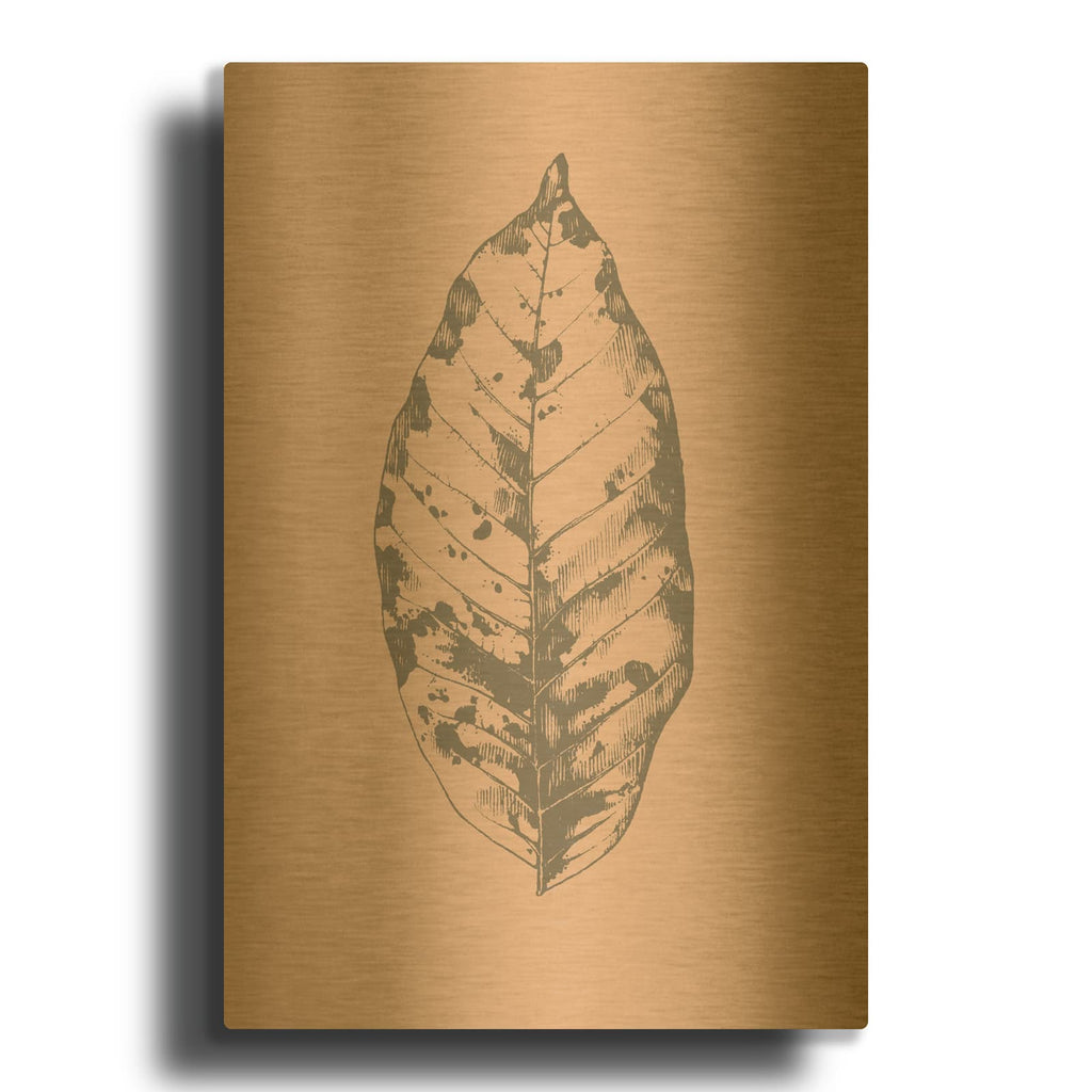 'Botanica 1' By Design Fabrikken Gold Metal Wall Art