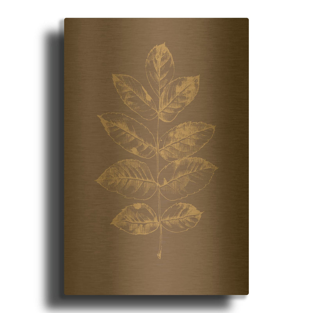 'Botanica 2' By Design Fabrikken Gold Metal Wall Art