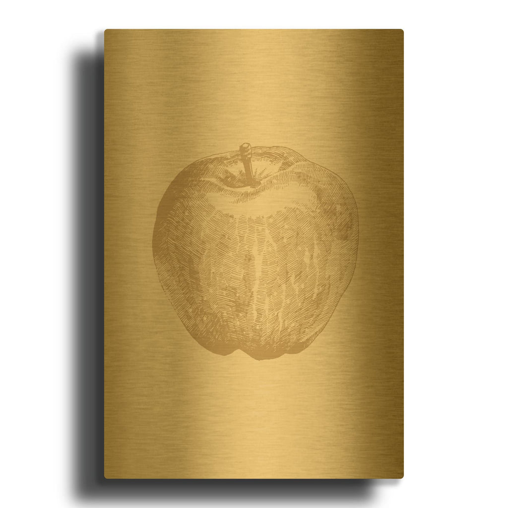 'Botanica 4' By Design Fabrikken Gold Metal Wall Art