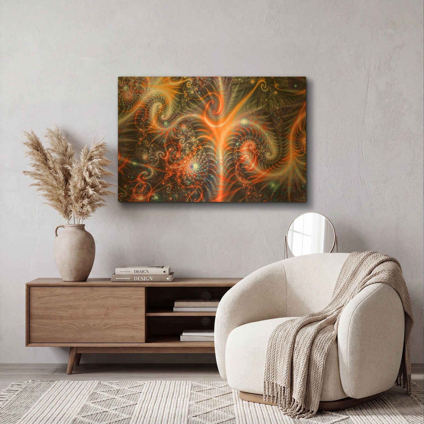 'Amoeba,' By LUXE Gold Metal Wall Art