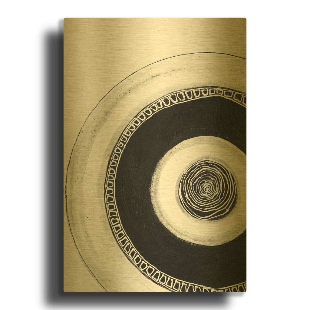 'Circuli 2' By Design Fabrikken Gold Metal Wall Art