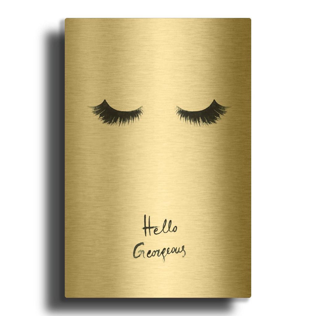 'Couture 8' By Design Fabrikken Gold Metal Wall Art