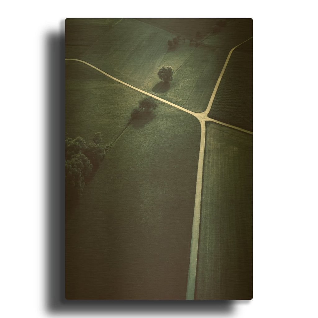 'Crossroads' By Design Fabrikken Gold Metal Wall Art