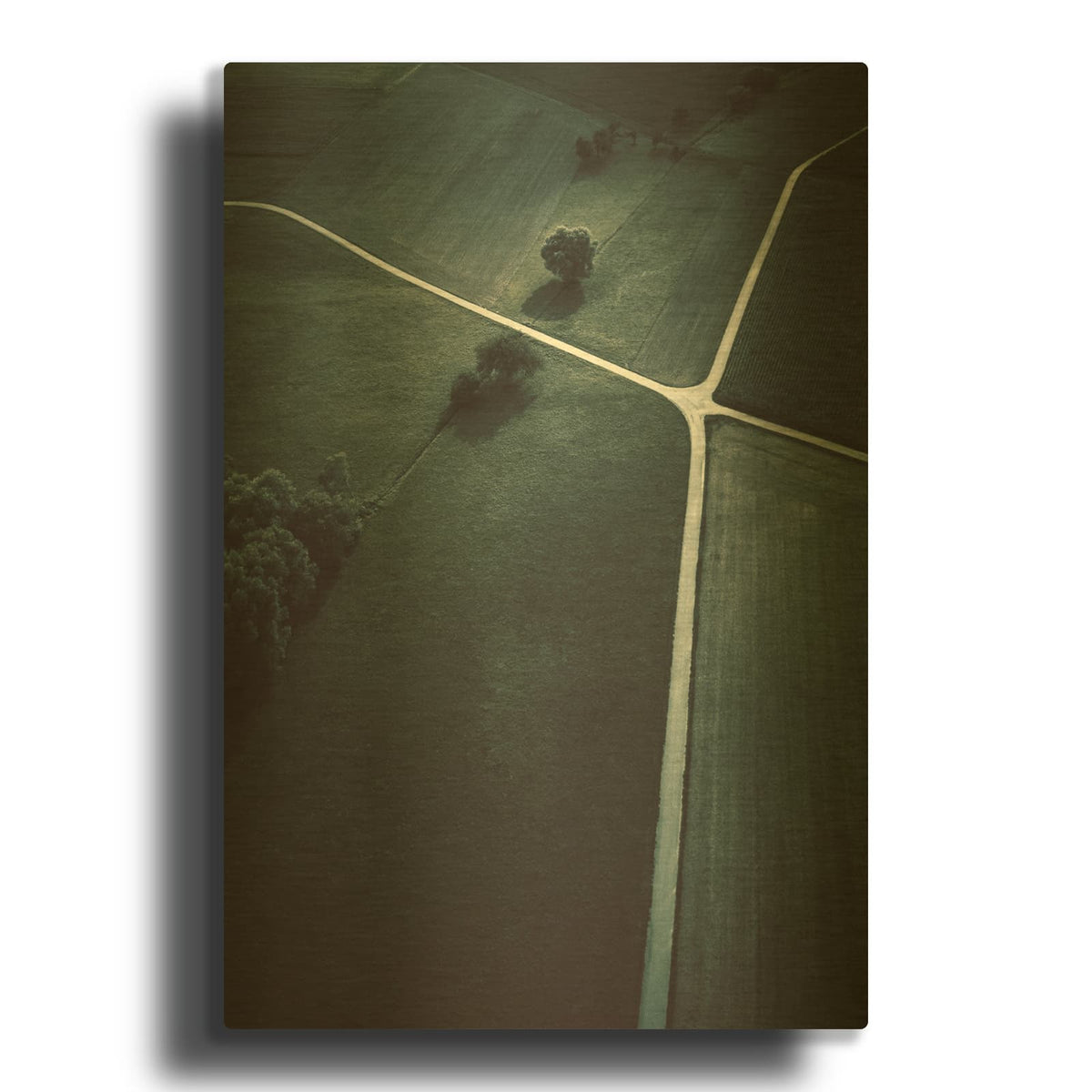 'Crossroads' By Design Fabrikken Gold Metal Wall Art