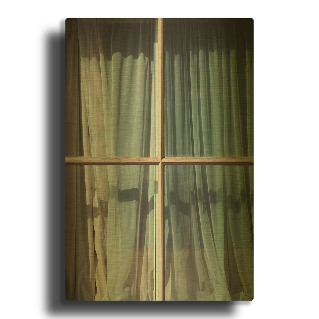 'Curtain' By Design Fabrikken Gold Metal Wall Art