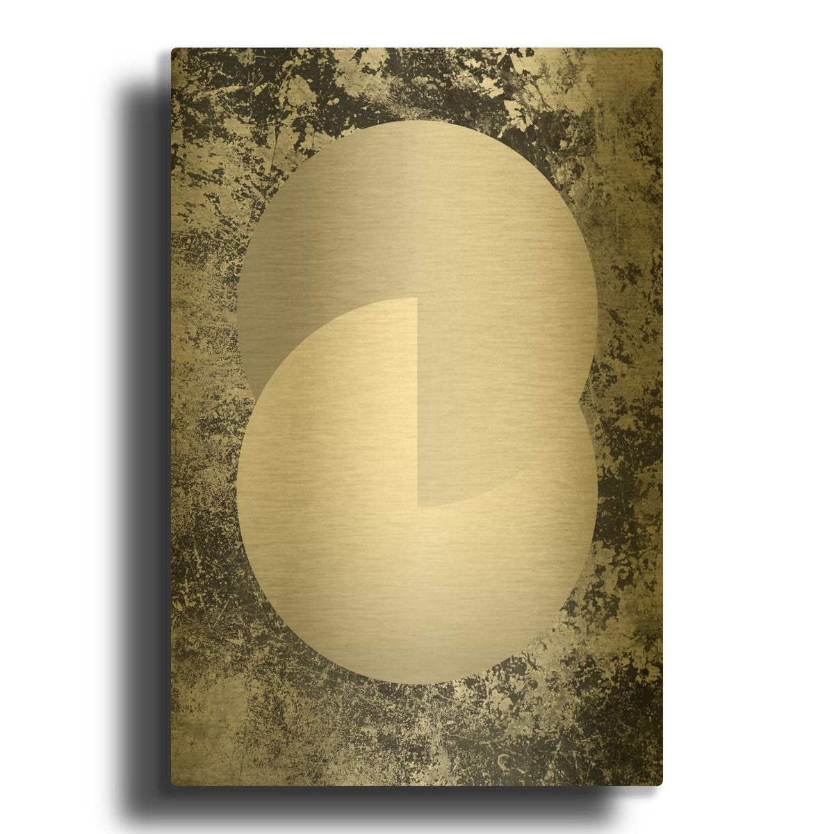 'Entwined' By Design Fabrikken Gold Metal Wall Art
