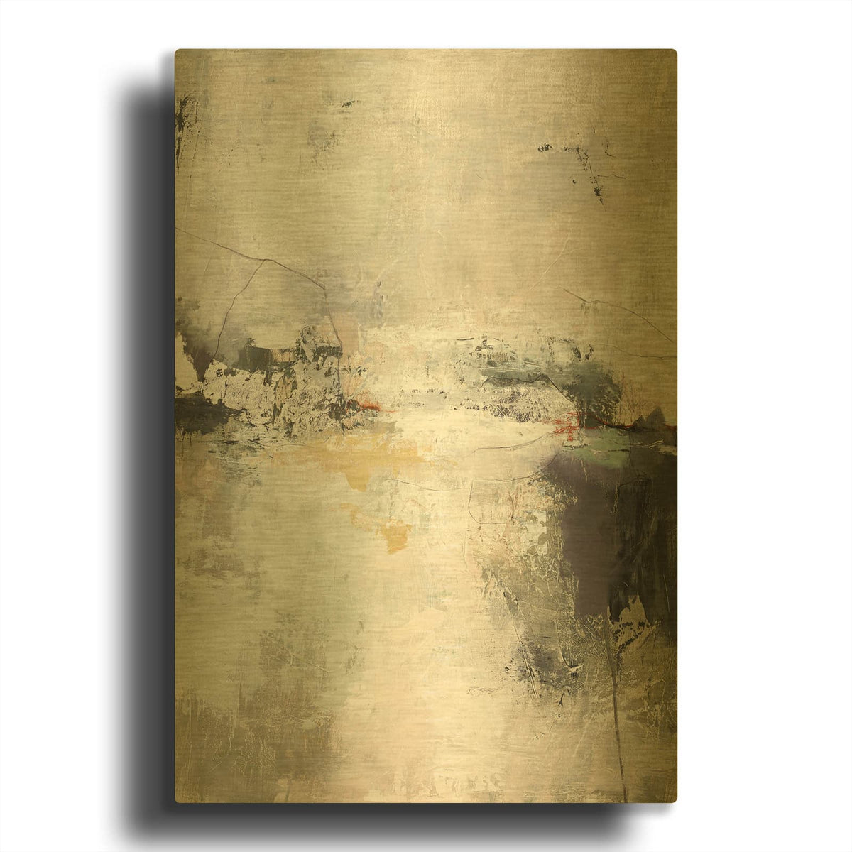 'Garden Gate' By Design Fabrikken Gold Metal Wall Art