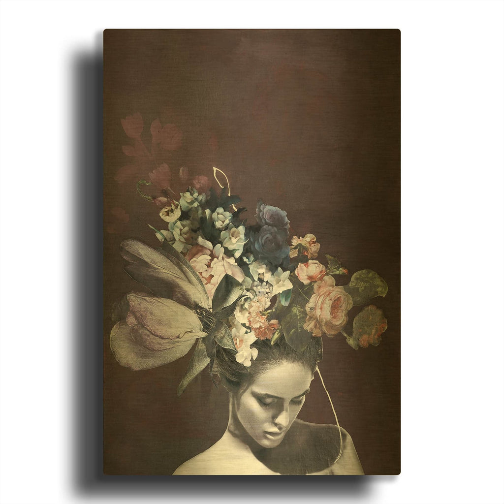 'Haute Couture 5' By Design Fabrikken Gold Metal Wall Art