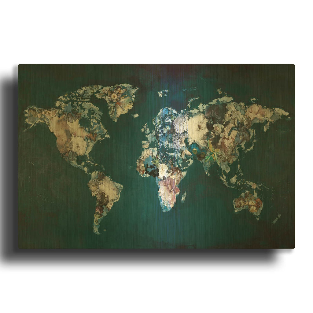 'Haute Couture World' By Design Fabrikken Gold Metal Wall Art