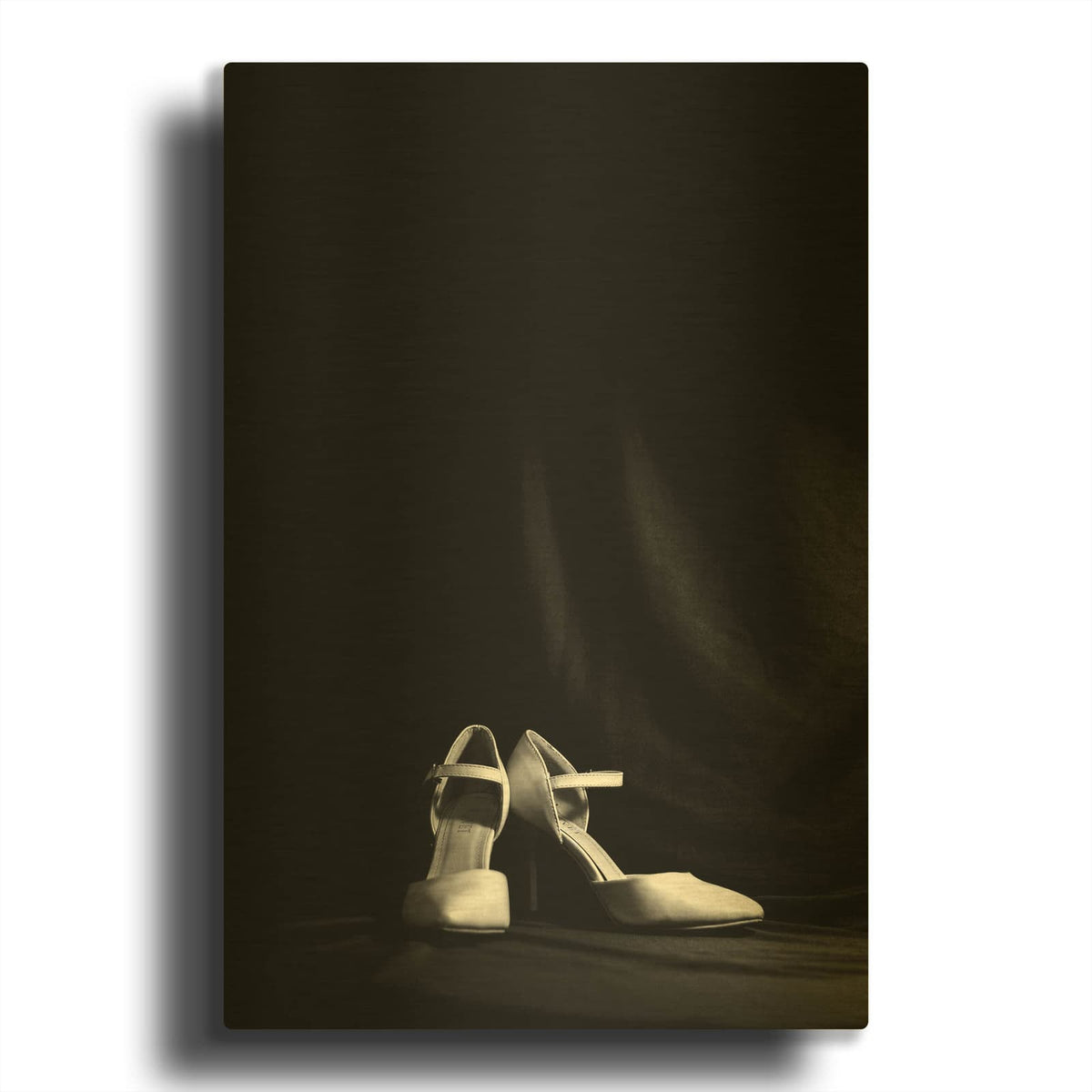 'High Heels' By Design Fabrikken Gold Metal Wall Art