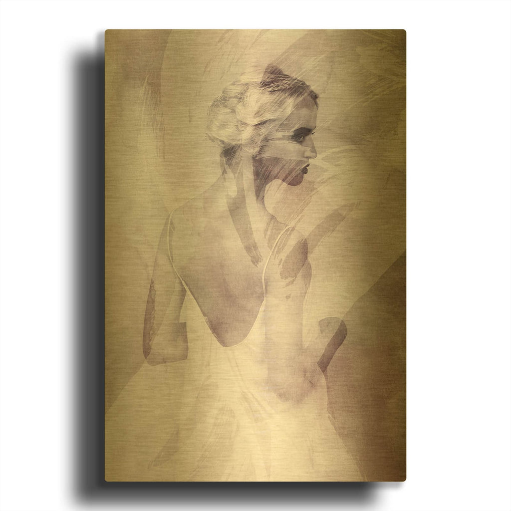 'I Wish' By Design Fabrikken Gold Metal Wall Art