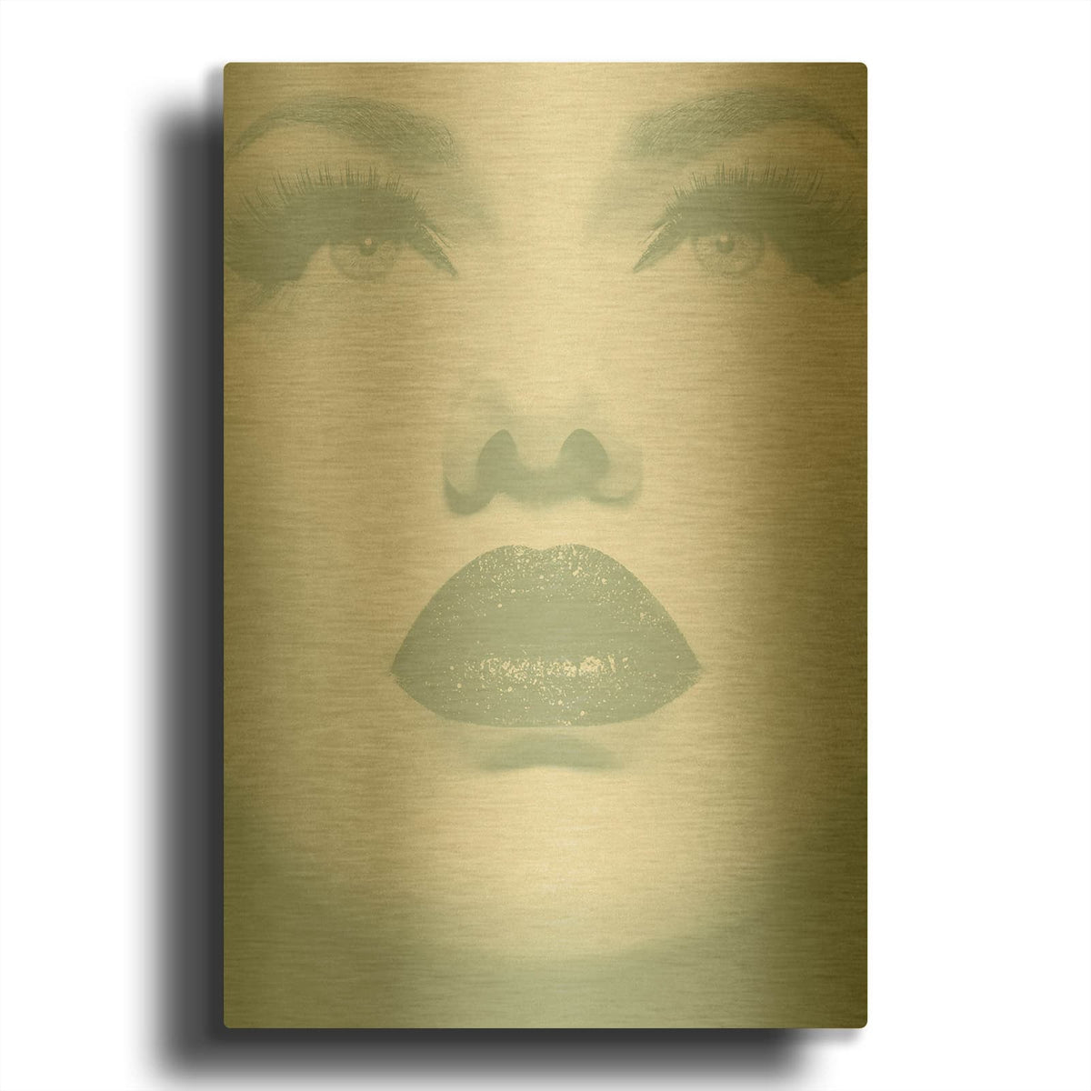 'Lashes' By Design Fabrikken Gold Metal Wall Art