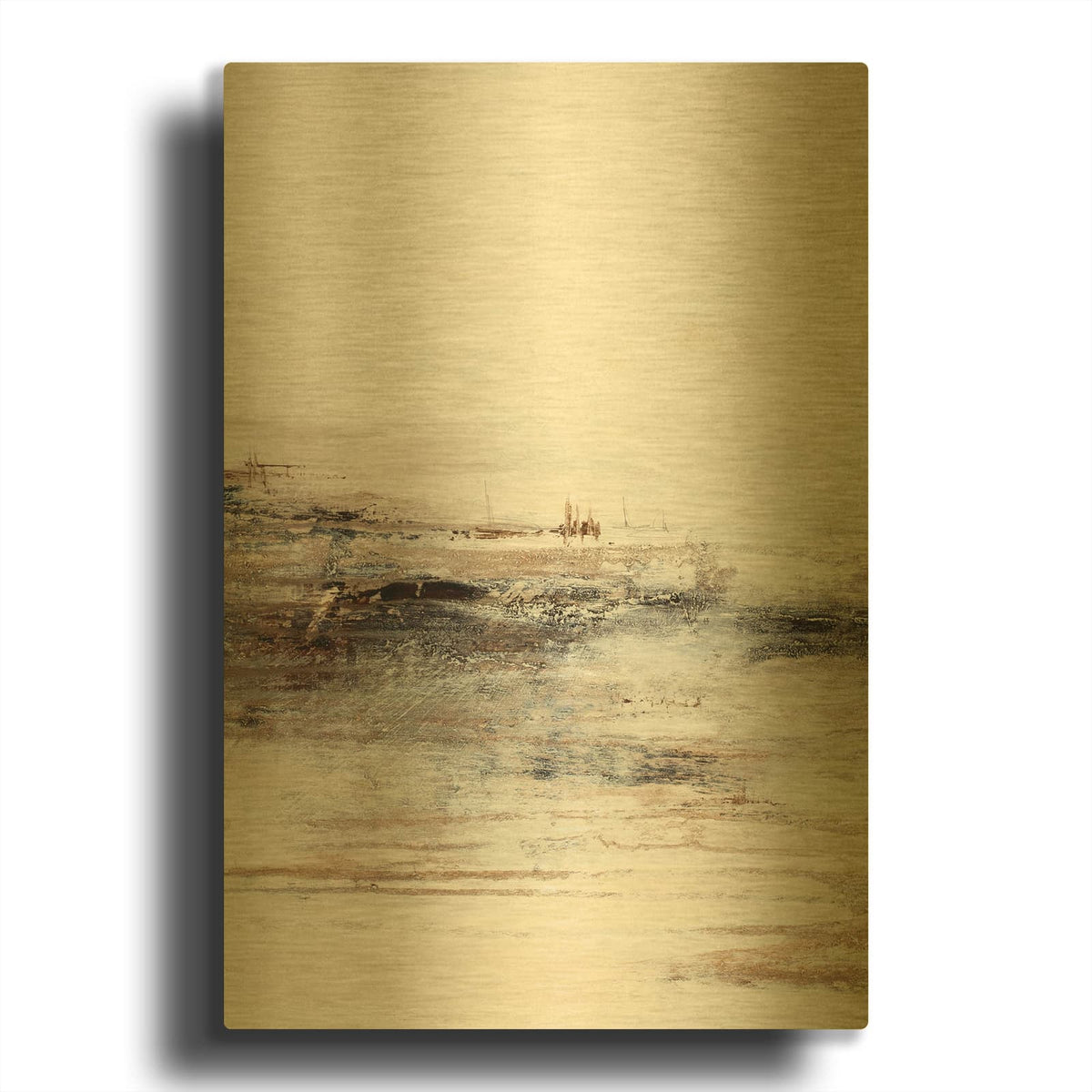 'Lifestyle 1' By Design Fabrikken Gold Metal Wall Art