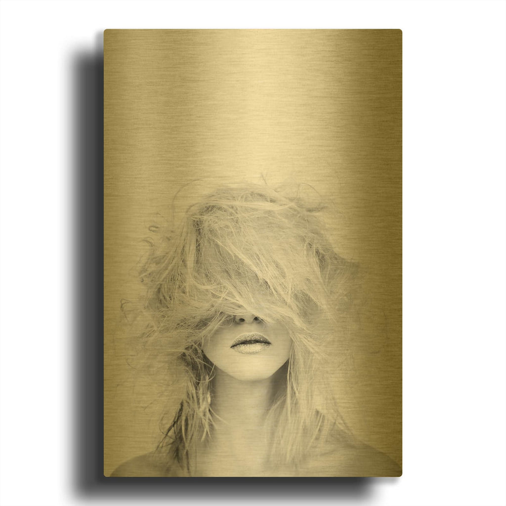 'Makeover' By Design Fabrikken Gold Metal Wall Art