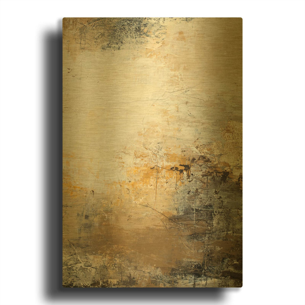 'Milestone 1' By Design Fabrikken Gold Metal Wall Art