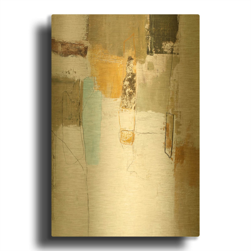 'Mingle 3' By Design Fabrikken Gold Metal Wall Art