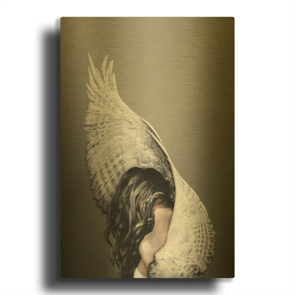 'Nike' By Design Fabrikken Gold Metal Wall Art