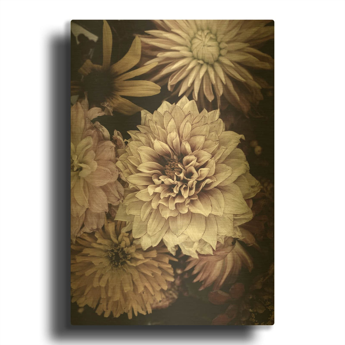 'Opulent 5' By Design Fabrikken Gold Metal Wall Art