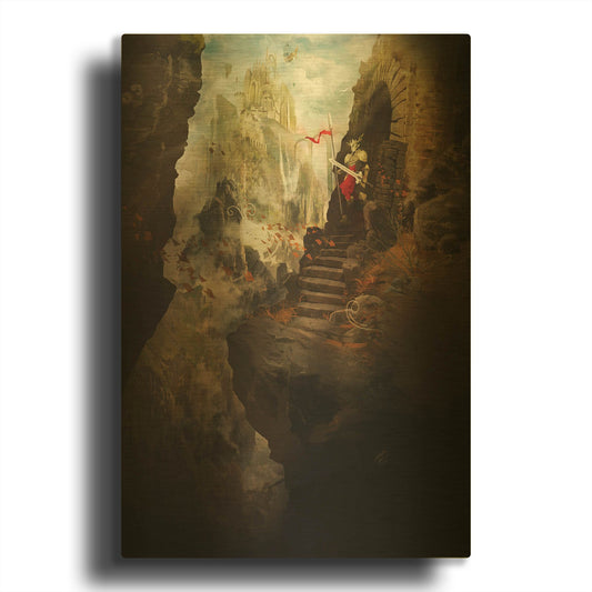 'The Empire' By Jonathan Lam Gold Metal Wall Art