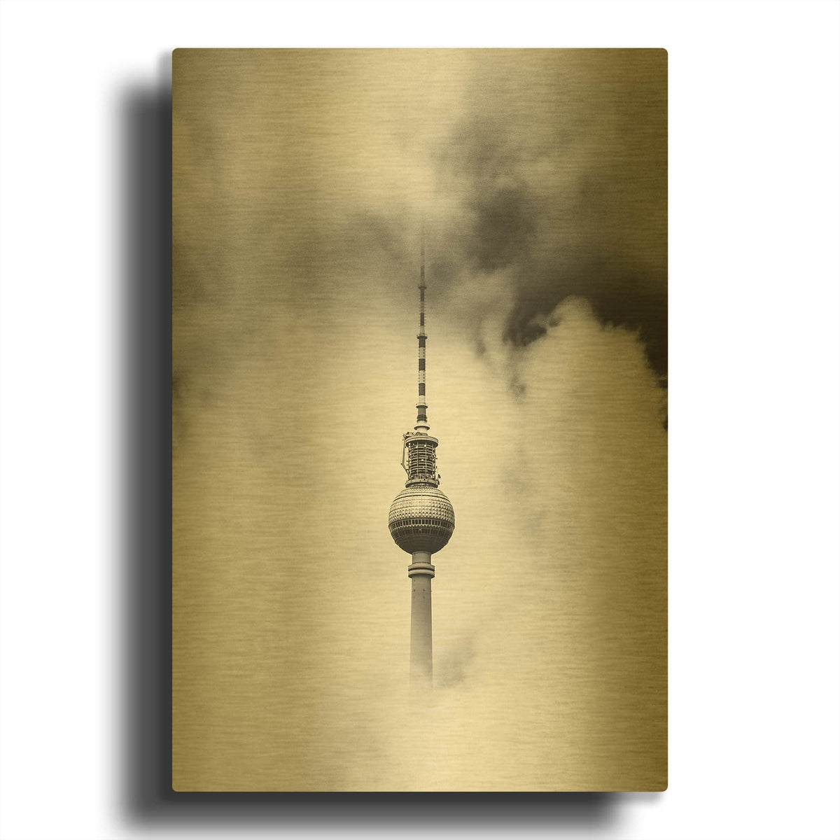 'Polaroid' By Design Fabrikken Gold Metal Wall Art