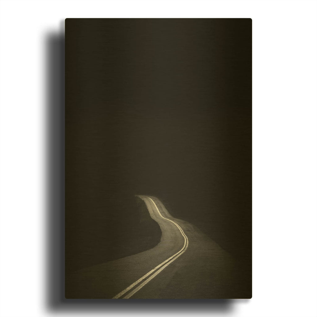 'Road to Nowhere' By Design Fabrikken Gold Metal Wall Art