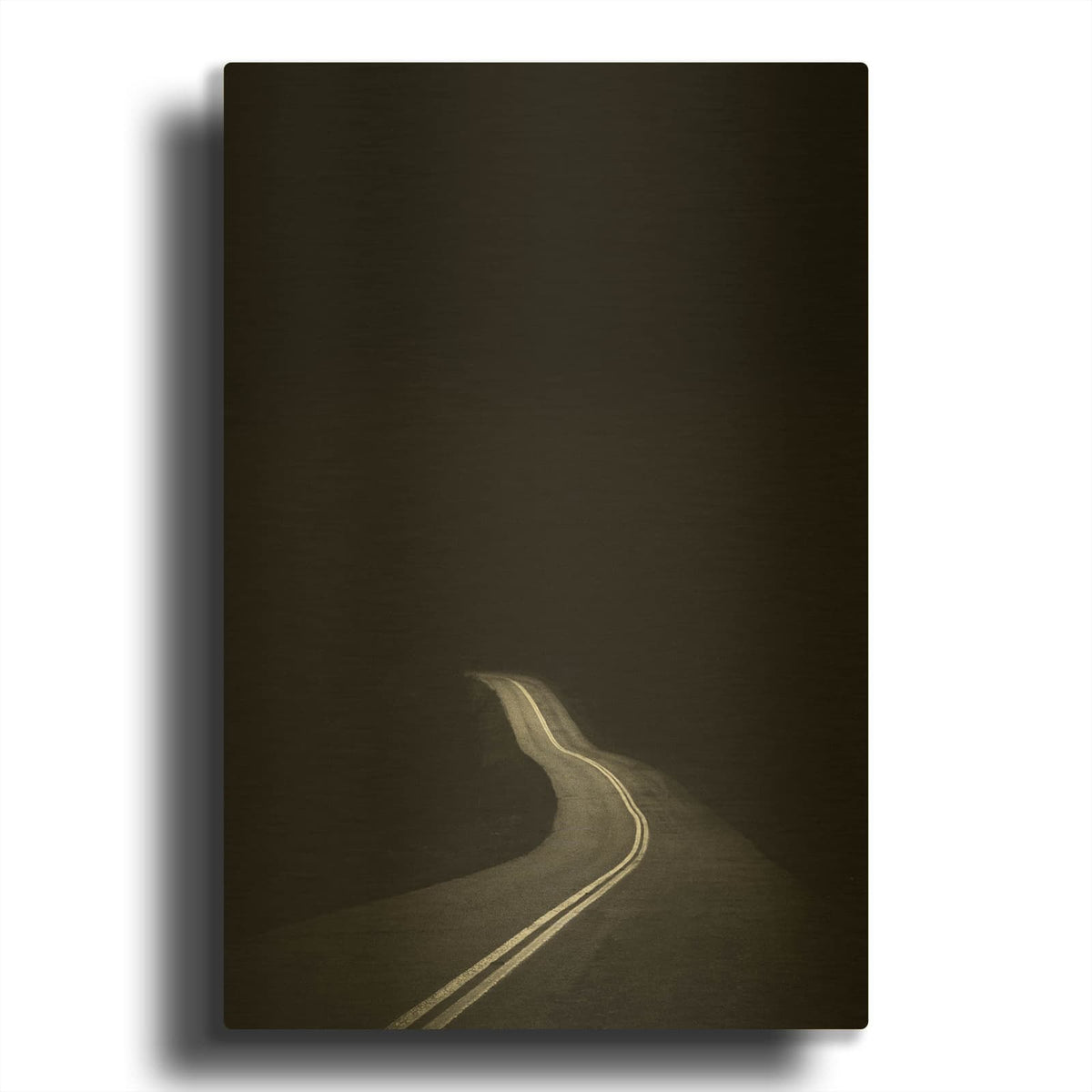 'Road to Nowhere' By Design Fabrikken Gold Metal Wall Art