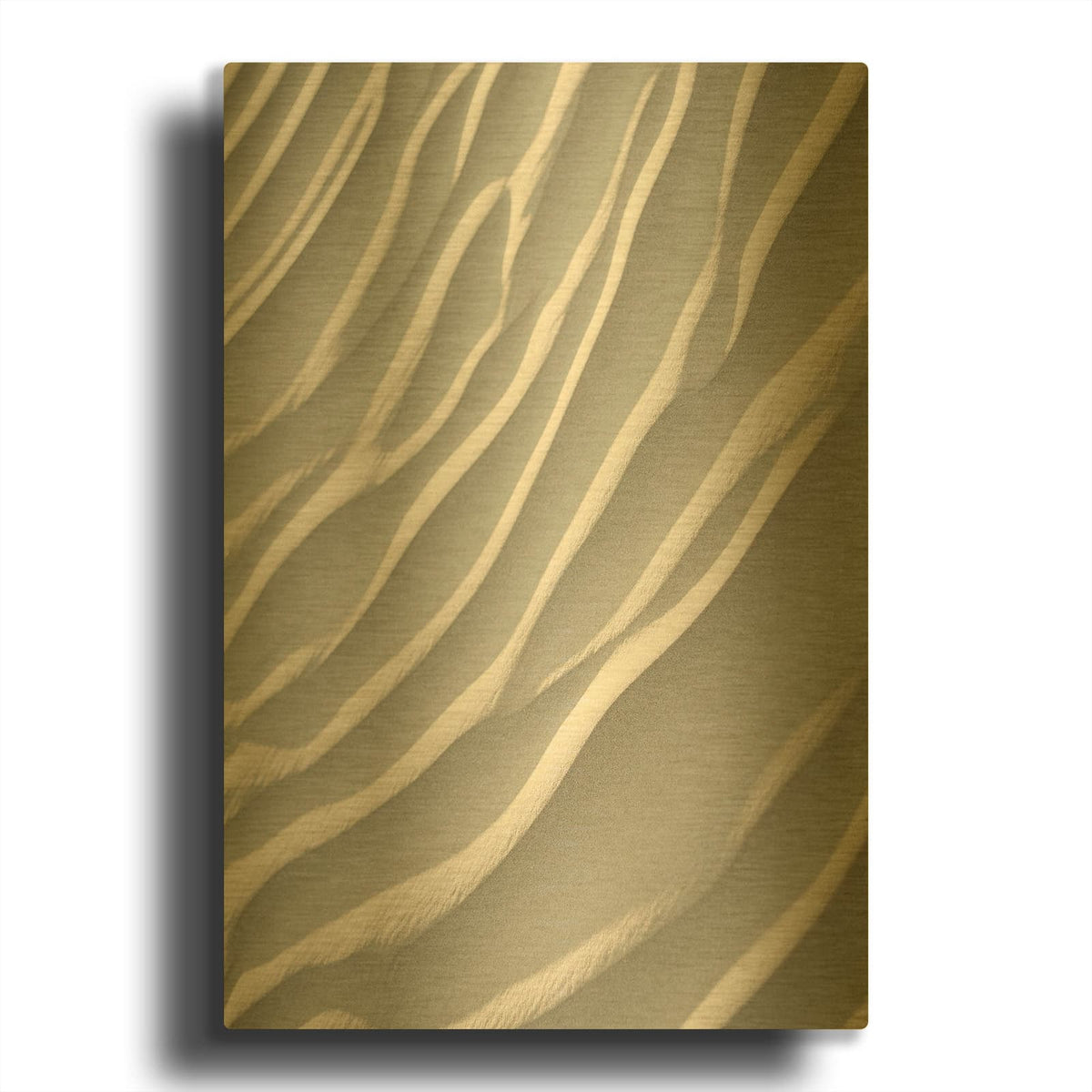 'Sand' By Design Fabrikken Gold Metal Wall Art