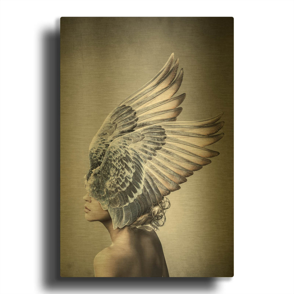 'Selene' By Design Fabrikken Gold Metal Wall Art