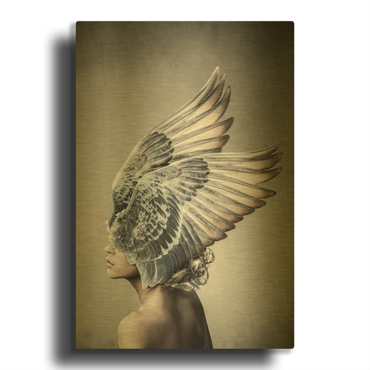 'Selene' By Design Fabrikken Gold Metal Wall Art