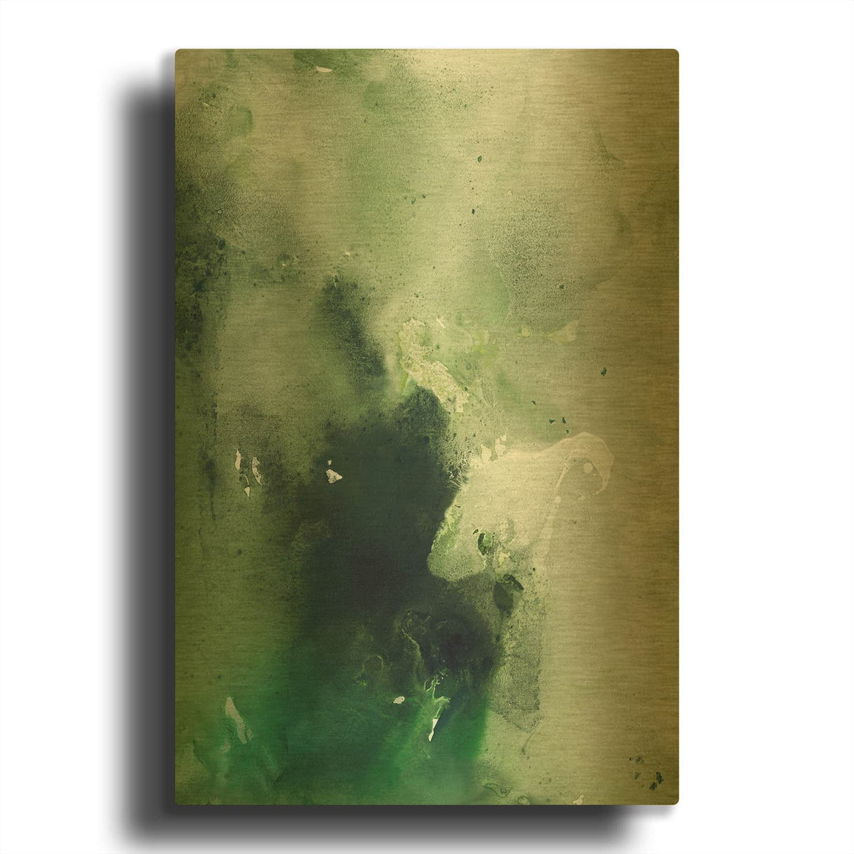 'Still Water 8 MF969-2140' By Design Fabrikken Gold Metal Wall Art
